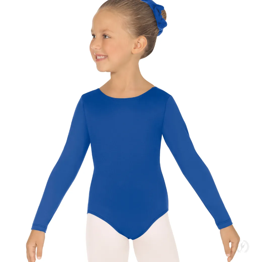 Eurotard Long Sleeve Microfiber Leotard Child