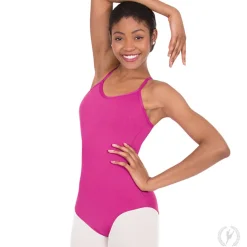 Eurotard Microfiber Camisole Leotard with Convertible Straps Adult
