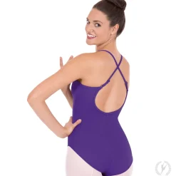 Eurotard Microfiber Camisole Leotard with Convertible Straps Adult