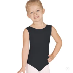 Eurotard Microfiber Tank Leotard With Fully Lined Front Child