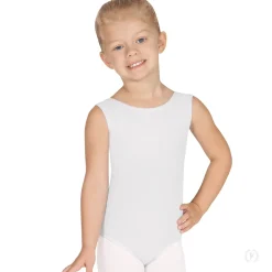 Eurotard Microfiber Tank Leotard With Fully Lined Front Child