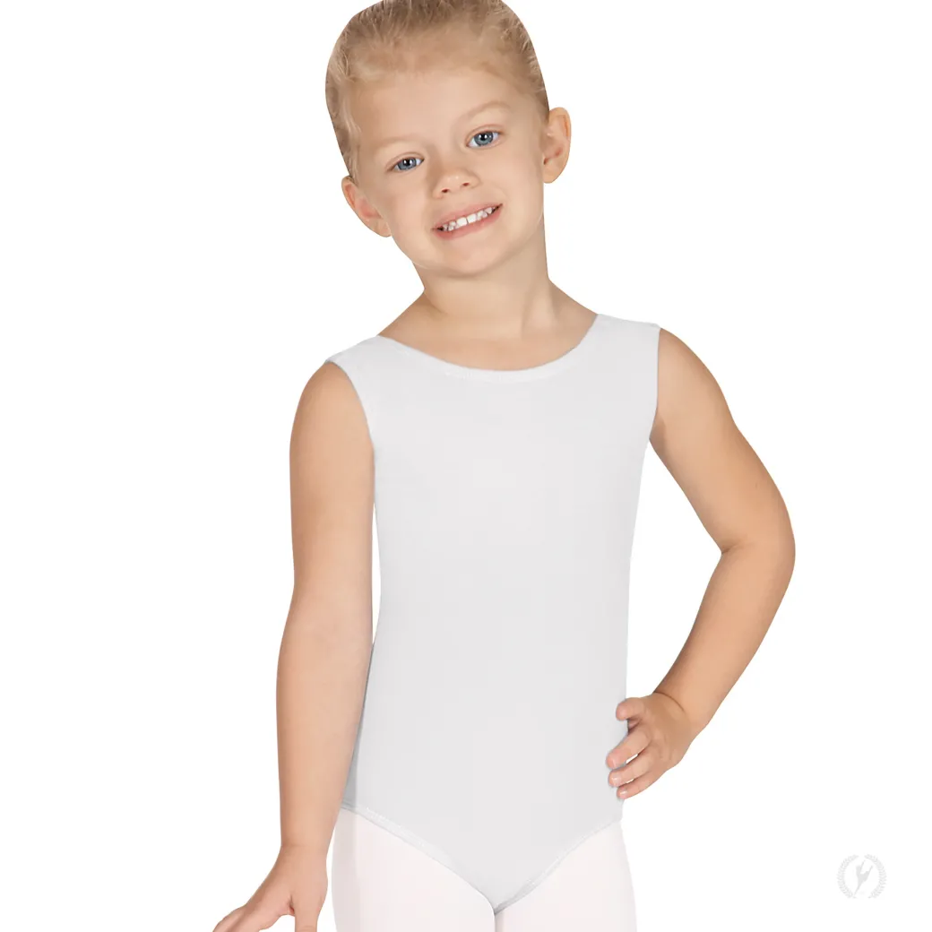 Eurotard Microfiber Tank Leotard With Fully Lined Front Child