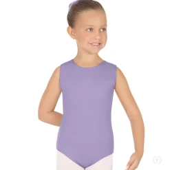 Eurotard Microfiber Tank Leotard With Fully Lined Front Child