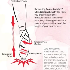 Eurotard Points Comfort Ultra Lite Toe Pads