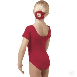 Eurotard Short Sleeve Cotton/Lycra Leotard Child