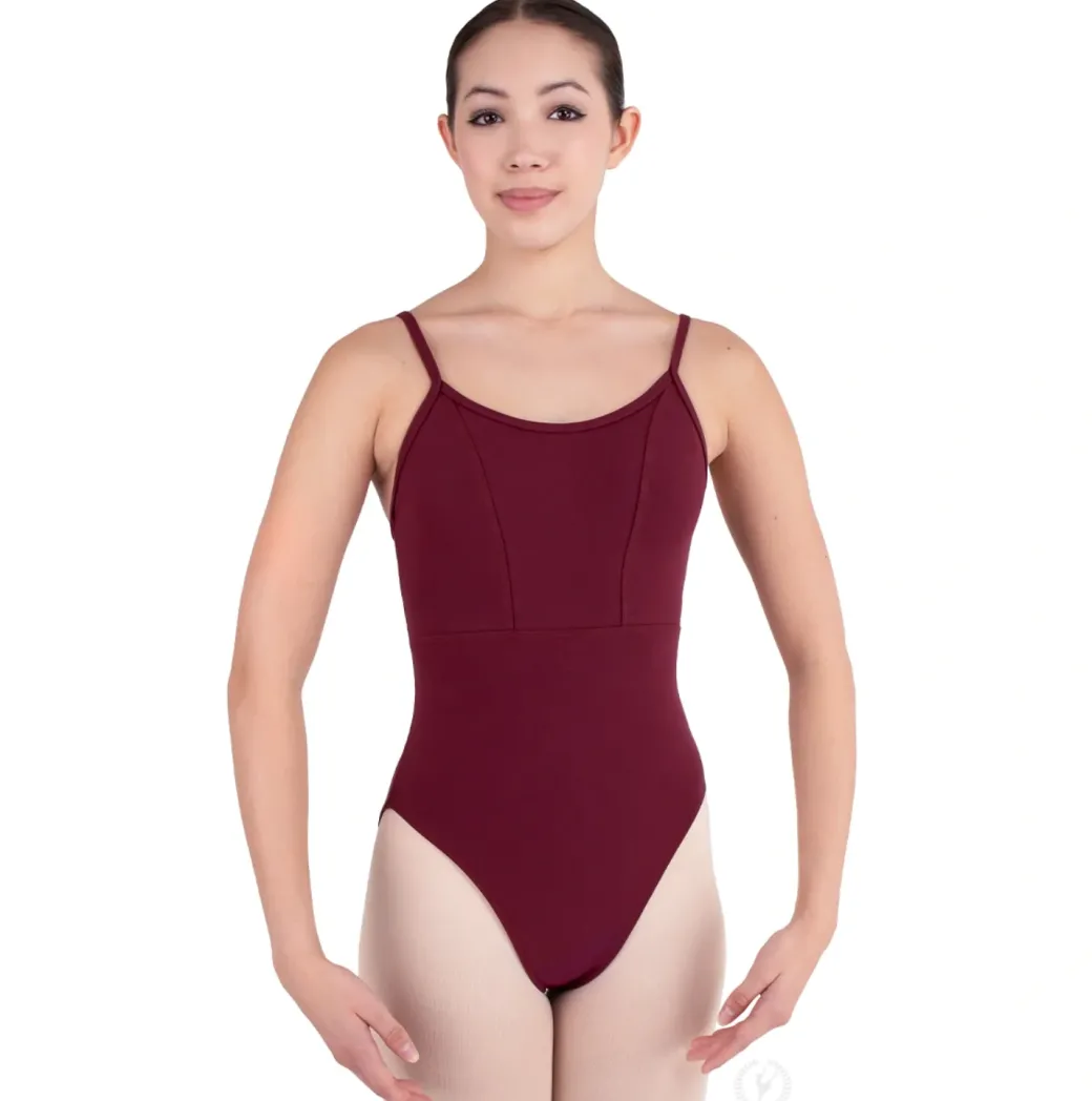 Eurotard Womens Cotton Princess Seam Camisole Leotard Adult