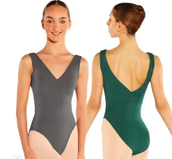Eurotard Adult Microfiber V Front Tank Leotard