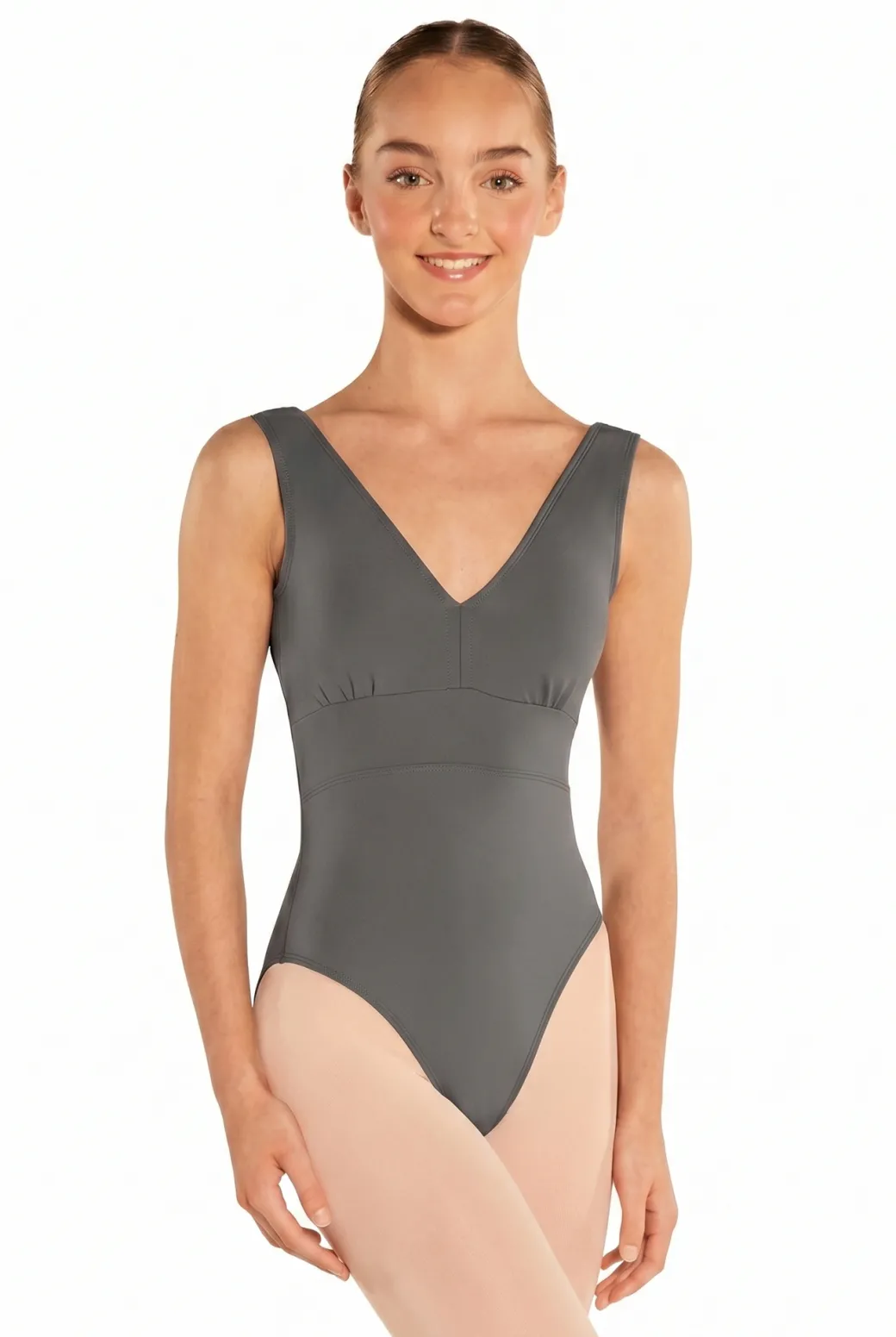 Eurotard Adult Microfiber V Front Tank Leotard