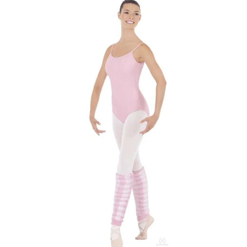 Eurotard Adult 18” Plush Plaid Leg warmer