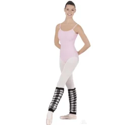 Eurotard Adult 18” Plush Plaid Leg warmer