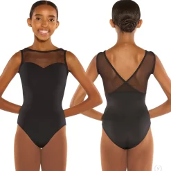 Eurotard Adult Silhouette Mesh Sweetheart Tank Leotard