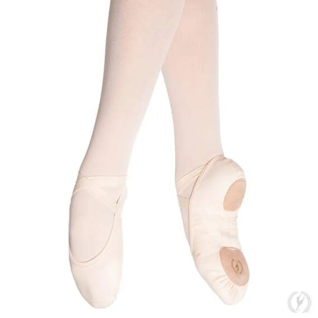 Eurotard Assemblé Split Sole Canvas Ballet Slipper Child
