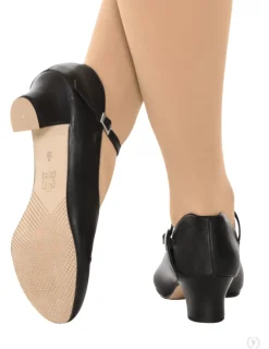 Eurotard Child Pivot Leather 1.5" Character Shoe