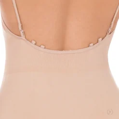 Eurotard Child Undergarment Leotard with Clear and Matching Straps