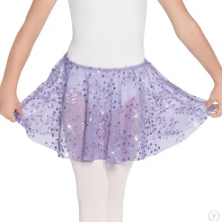 Eurotard Enchanted Dreams Sequin Mesh Pull On Skirt Child