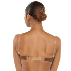 Eurotard EuroSkins Womens Clear Strap Padded Bra