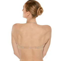 Eurotard EuroSkins Womens Clear Strap Padded Bra
