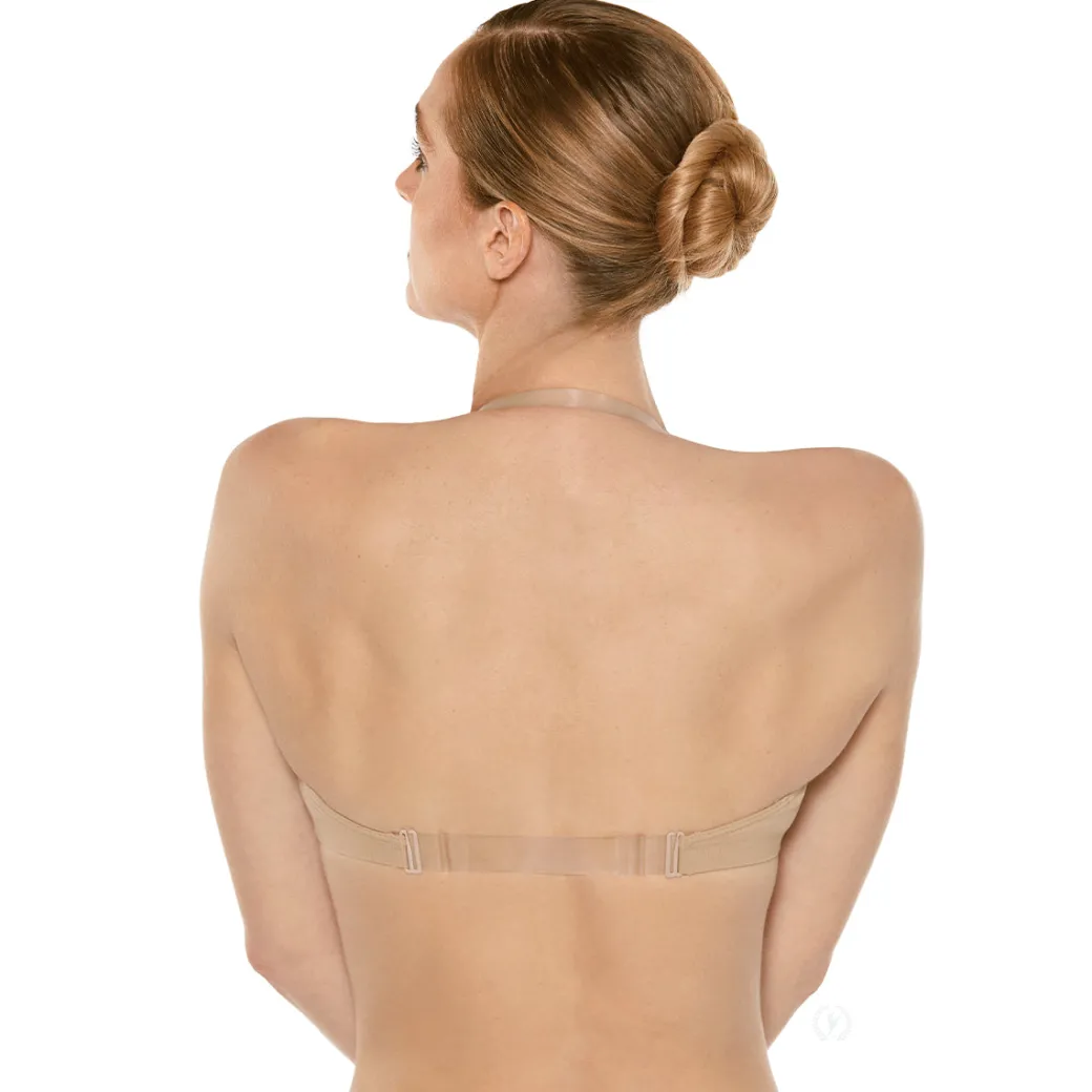 Eurotard EuroSkins Womens Clear Strap Padded Bra
