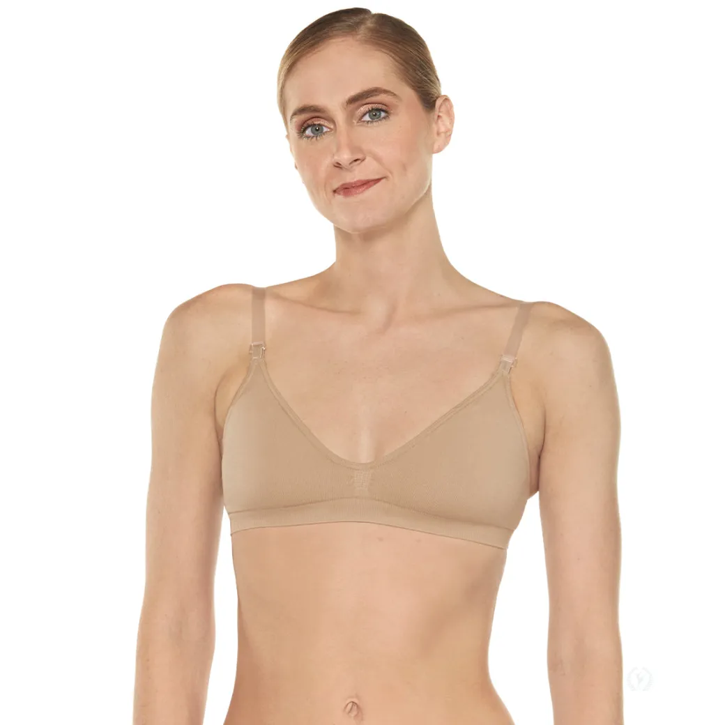 Eurotard EuroSkins Womens Clear Strap Padded Bra