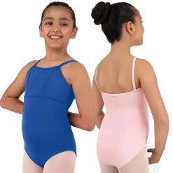 Eurotard Girls Cotton Lycra® Princess Seam to Empire Waist Camisole Leotard Child