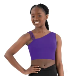 Eurotard Girls & Womens Asymmetrical Long Line Bra