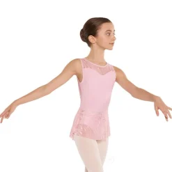 Eurotard Impression Mesh Pull On Skirt Child