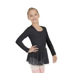 Eurotard Long Sleeve Cotton Lycra® Ballet Wrap Sweater Child