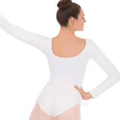 Eurotard Long Sleeve Cotton/Lycra Leotard Adult