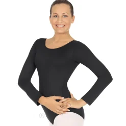 Eurotard Long Sleeve Cotton/Lycra Leotard Adult