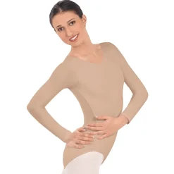 Eurotard Long Sleeve Microfiber Leotard Adult