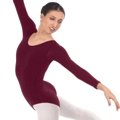 Eurotard Long Sleeve Microfiber Leotard Adult