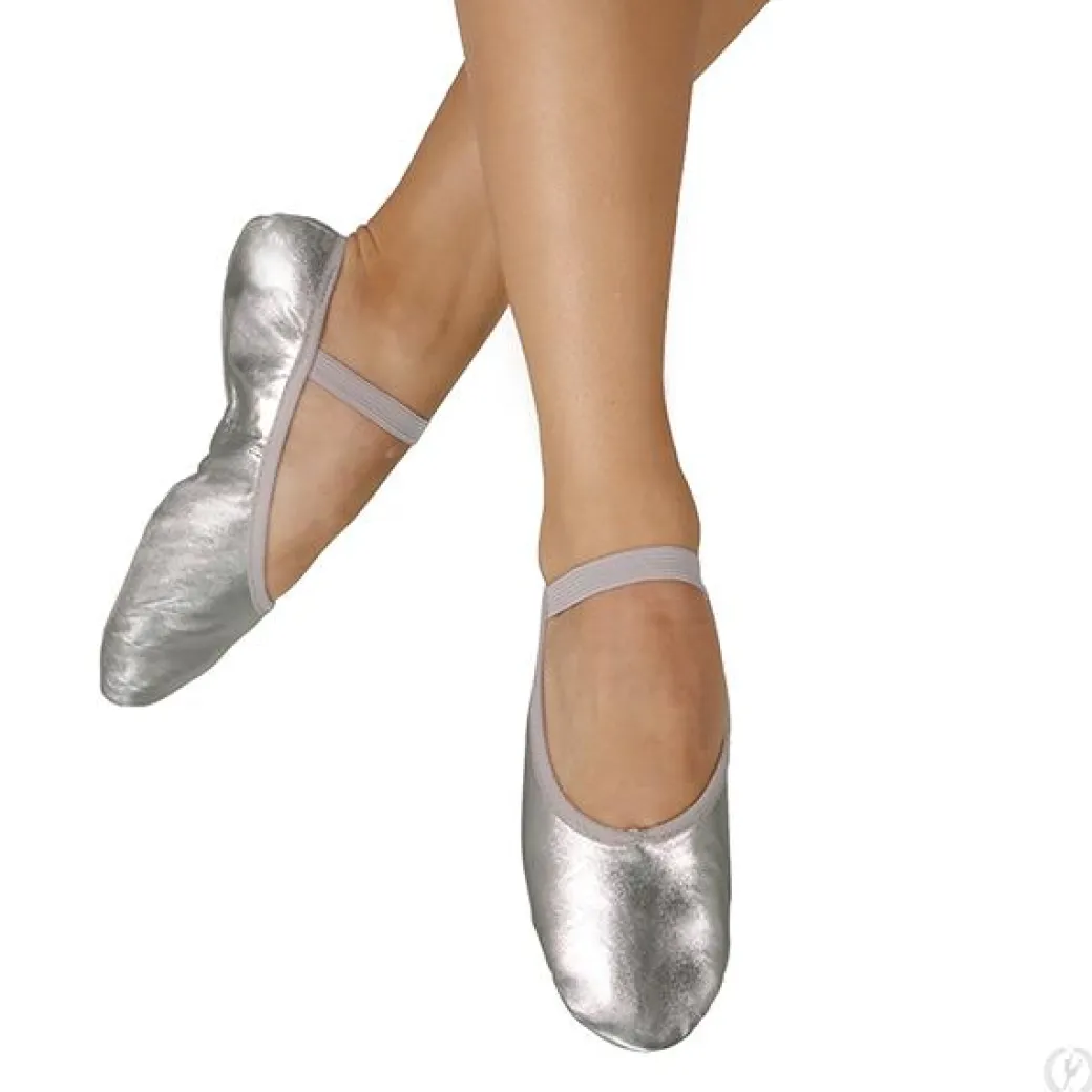 Eurotard Metallic Tendu Full Sole Leather Praise Slipper Adult