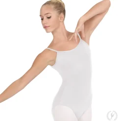 Eurotard Microfiber Adjustable Strap Princess Seam Camisole Leotard Adult