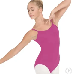 Eurotard Microfiber Adjustable Strap Princess Seam Camisole Leotard Adult