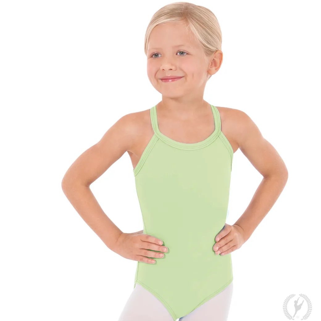 Eurotard Microfiber Camisole Leotard with Convertible Straps Child