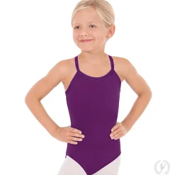 Eurotard Microfiber Camisole Leotard with Convertible Straps Child