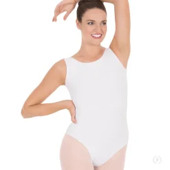 Eurotard Microfiber Leotard with Fully Lined Front Adult