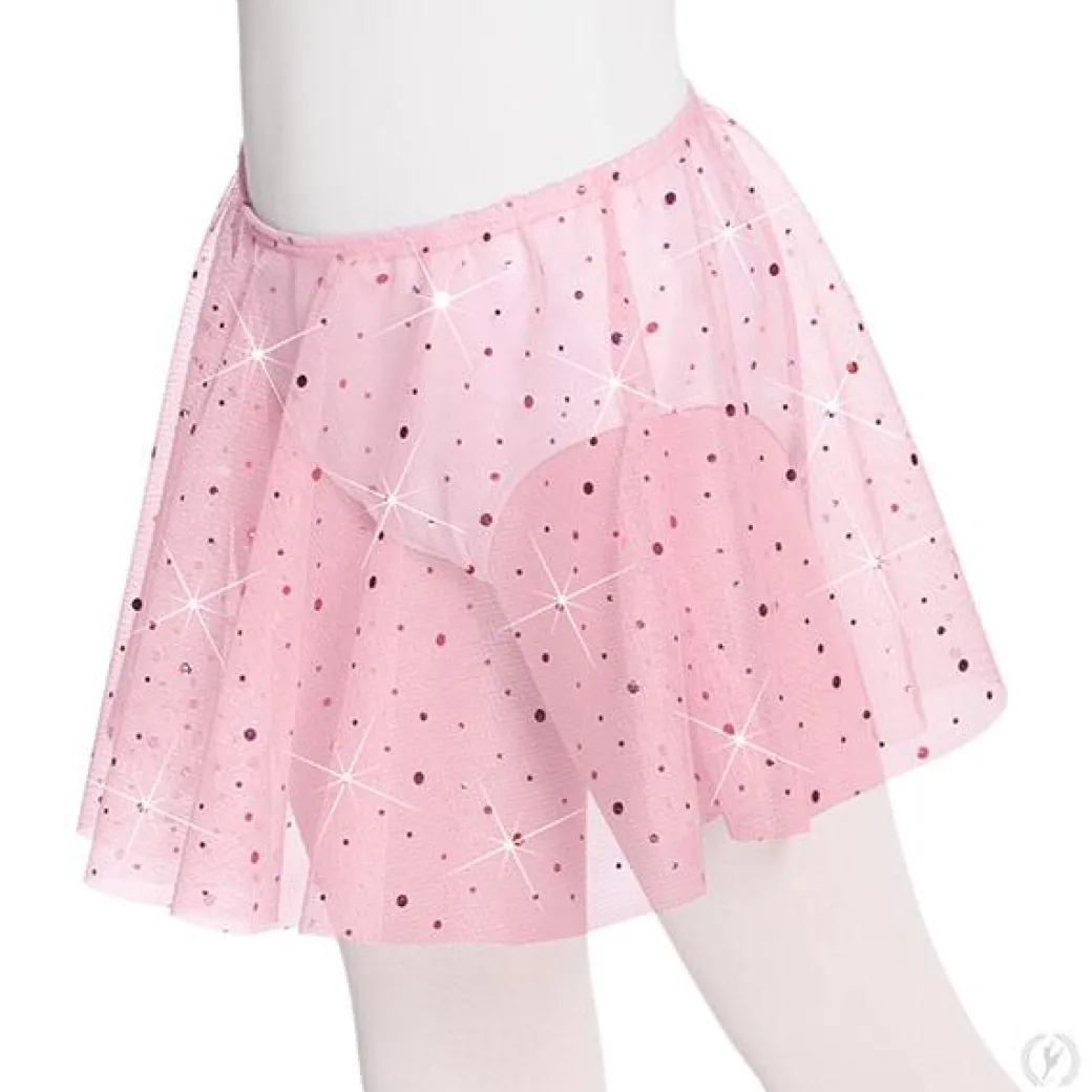 Eurotard Sequin Tulle Pull On Skirt Child