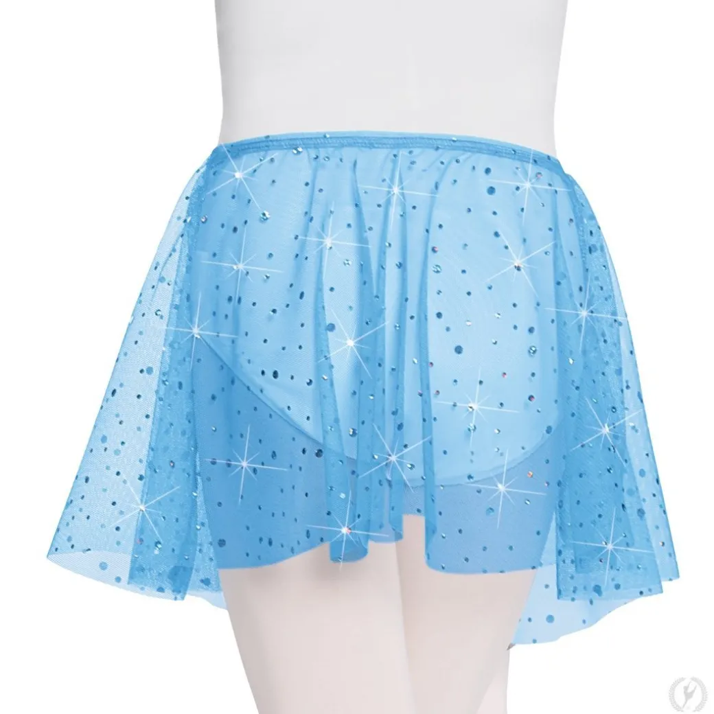 Eurotard Sequin Tulle Pull On Skirt Child