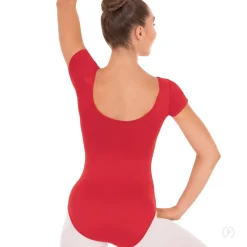 Eurotard Short Sleeve Microfiber Leotard Child