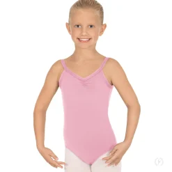 Eurotard Tactel Microfiber "V" Back Camisole Leotard Child