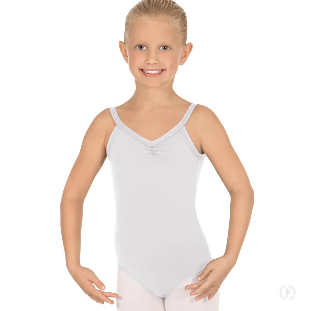 Eurotard Tactel Microfiber "V" Back Camisole Leotard Child