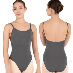 Eurotard Womens Microfiber Princess Seam to Empire Waist Camisole Leotard
