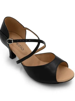 Eva 2" Open Toe X-Strap Ballroom Shoe