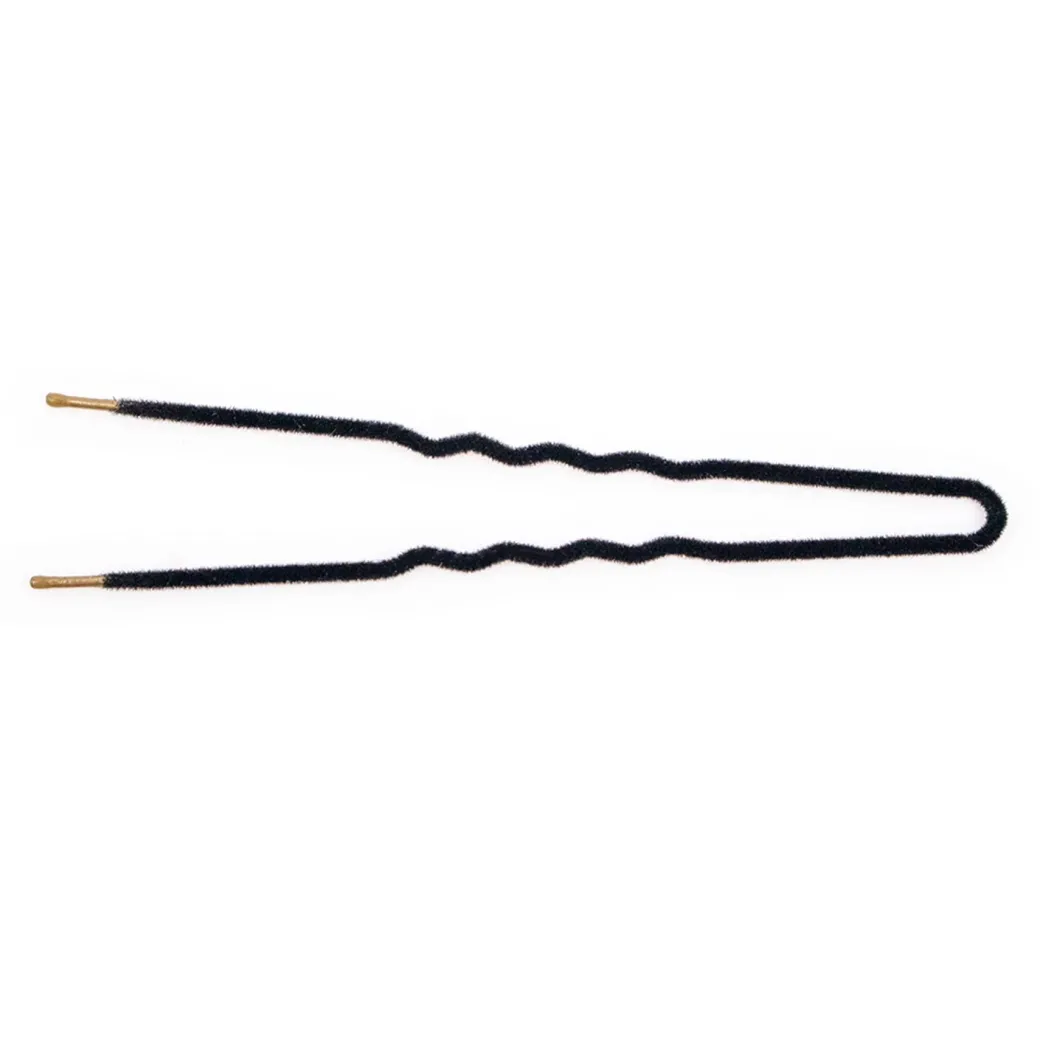 Frenchies Hairpin Black