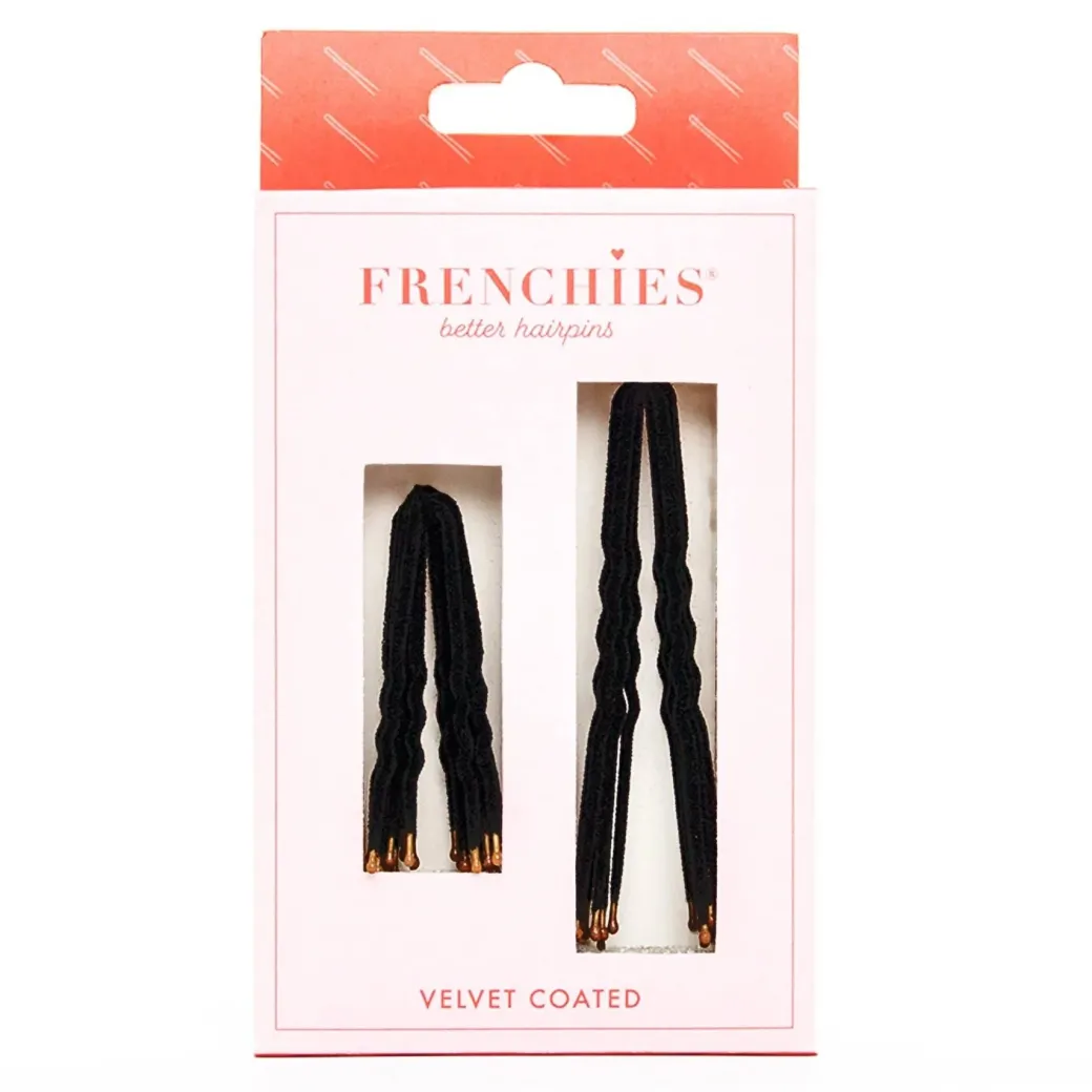 Frenchies Hairpin Black