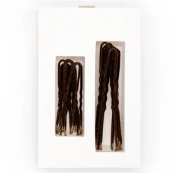 Frenchies Hairpin Brown