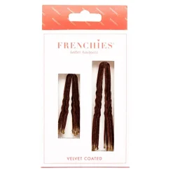 Frenchies Hairpin Brown