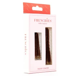 Frenchies Hairpin Brown