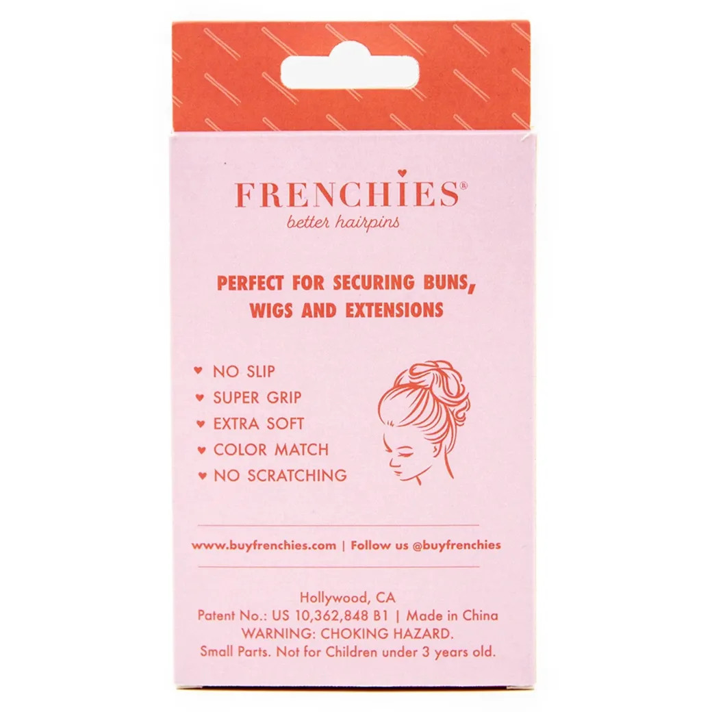 Frenchies Hairpin Brown